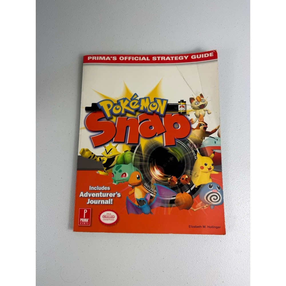 Pokemon Snap Prima's Official Strategy Guide Nintendo 64